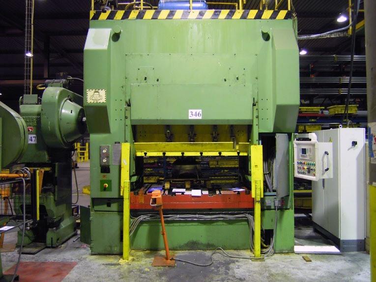 Rattan Power Presses reconditioning workshop